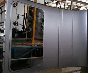 汽車殼(ké)體電泳噴淋陶(táo)化