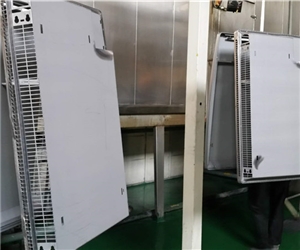 鋅鐵合金噴(pen)塑陶化